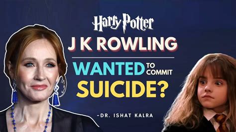 J K Rowlings Fight Against Depression Mental Health Myths About Depression Harry Potter