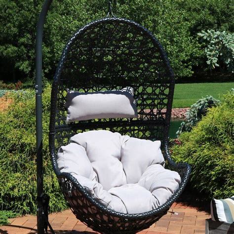 We don't know when or if this item will be back in stock. Farris Hanging Egg Chair Hammock | Hanging egg chair, Hammock chair, Egg swing chair