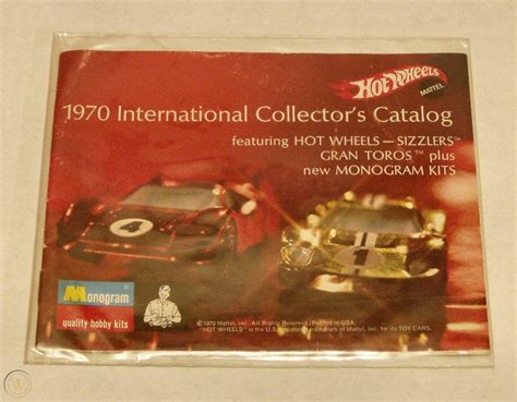 1970 hot wheels collector s catalog mattel ex 1896580156