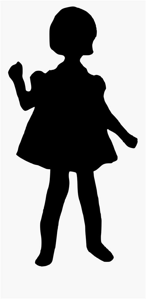 Little Girl Silhouette Clipart 10 Free Cliparts Download Images On