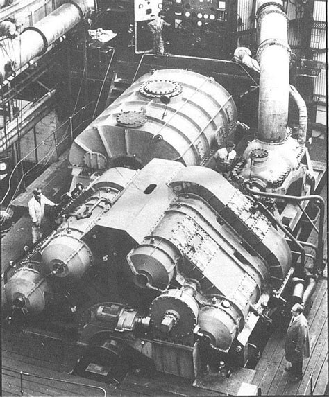 Qe2 Engine Marine Engineering Steam Turbine Gas Turbine