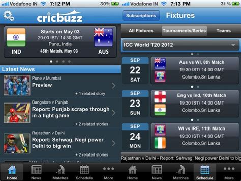 We provide the schedule of the matches in various ways. Cricbuzz Live Cricket Scores Ball By Ball T10 - CRICKETS