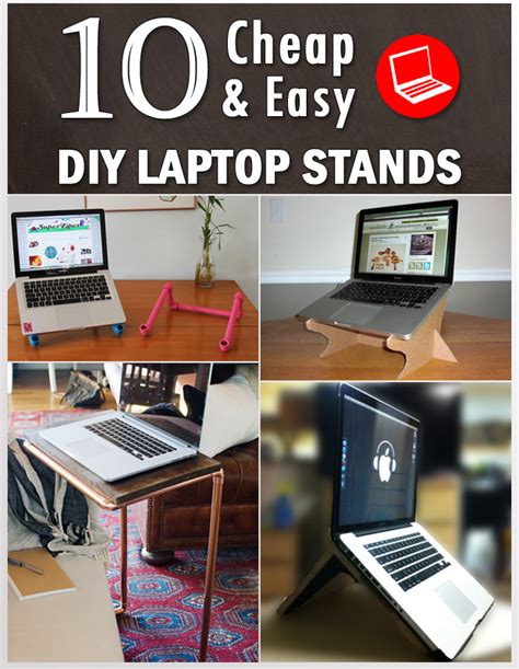 10 Cheap And Easy Diy Laptop Stands