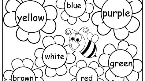 Download Coloring Worksheet For Nursery Pdf | Coloring Worksheets