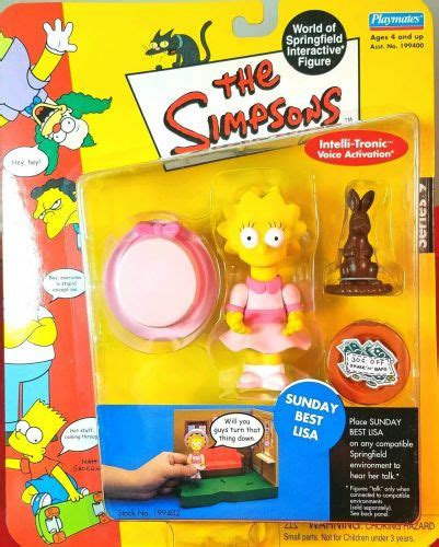 Simpsons Sunday Best Lisa Series 9 Oficial Licenciado Shoptoys