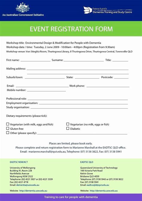 A Basic Registration Form Template For 2023 Besttemplates234