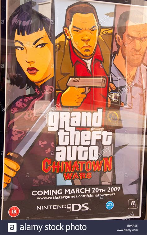 A Billboard Advertising Grand Theft Auto Chinatown Wars