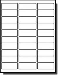 Collection of most popular forms in a given sphere. 3000 Blank Printable 2-5/8 x 1 inch Labels, Uline® S-5042