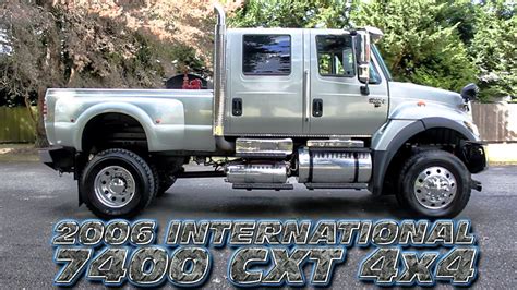 2006 International 7400 Cxt 4x4 Only At Northwest Motorsport Youtube