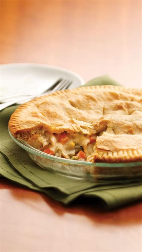 Dough should be about ¼ inch thick. Classic Chicken Pot Pie | Recipe | Classic chicken pot pie ...