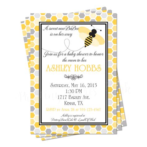 Rating required name email required. Bumble Bee Baby Shower Invitation