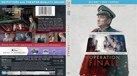 Operation Finale Bluray Cover Dvd Covers And Labels