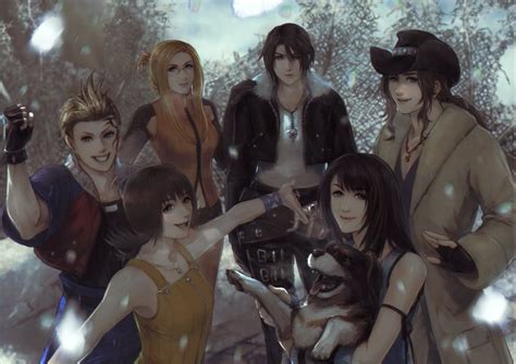 Squall Leonhart Rinoa Heartilly Selphie Tilmitt Quistis Trepe