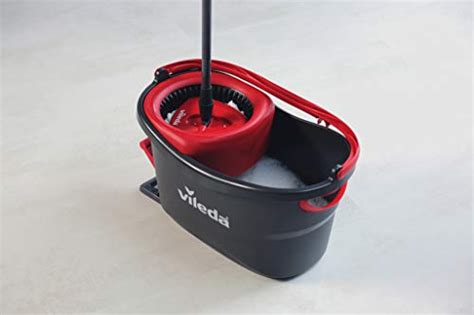 Vileda Turbo Microfibre Mop And Bucket Set Spin Mop For Cleaning