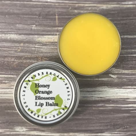 Honey Orange Blossom Lip Balm Lemonbuzz