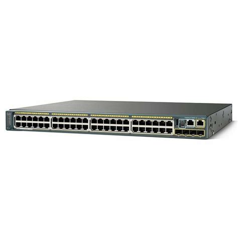 Cisco Catalyst 2960s 48 Port Poe Switch Ws C2960s 48fps L 5 Year