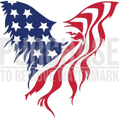 4th Of July Svg American Flag Eagle Svg Fourth Of July Svg