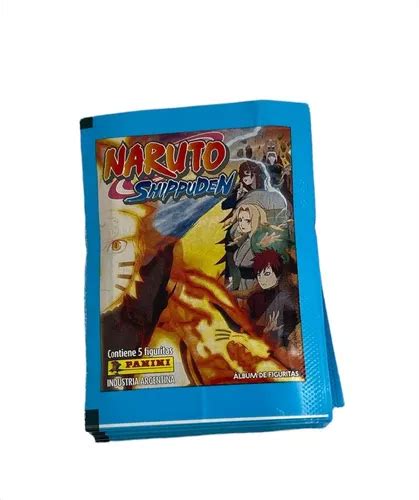 Figuritas Naruto Shippuden Pack X 20 Sobres Album Panini 2 749 En