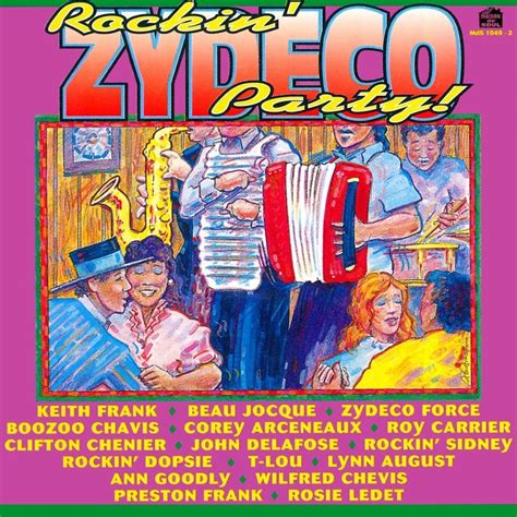 Rockin Zydeco Party Cd 1994 Maison De Soul