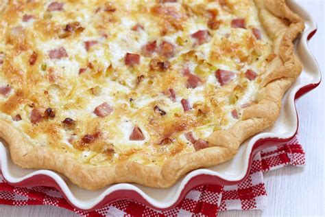 Traditional Quiche Lorraine French Recipe Snippets Of Paris