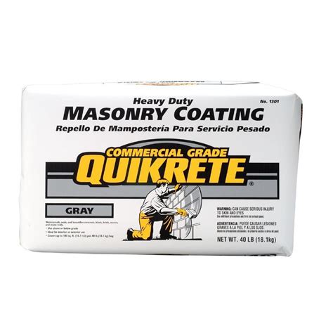 A Box Of Masonry Coating For Concrete And Tiles With The Words