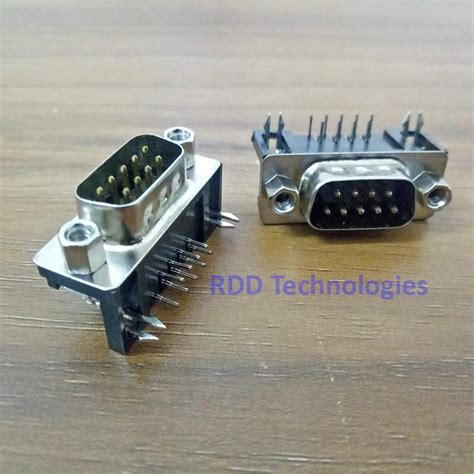 Connector Db9 Male Untuk Pcb Rdd Technologies