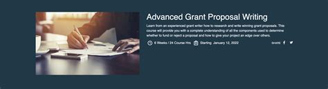 11 Best Grant Writing Classes 2022 Reviews And Pricing Technical