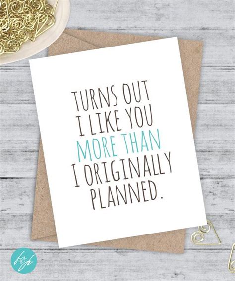 Check spelling or type a new query. I love you card Boyfriend Card Awkward Card Snarky Card Quirky Greeting Card, Funny Birthday ...