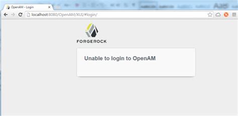 Openam Issue Unable To Login To Openam Security Confessions