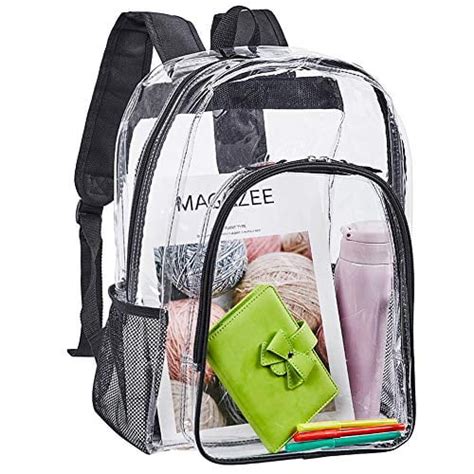 Clear Backpack Heavy Duty See Through Backpack Transparent Large