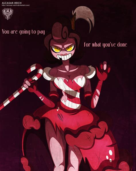 rule 34 alcasar reich angry annoyed baroness von bon bon big ass big breasts candy cuphead