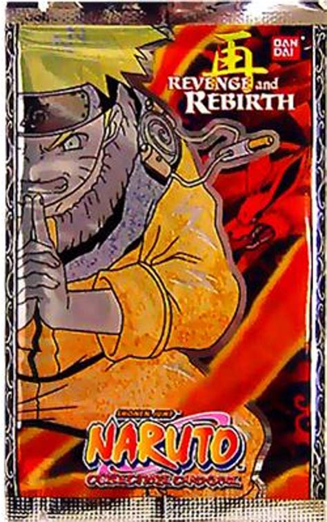 Naruto Card Game Revenge And Rebirth Booster Pack Bandai Toywiz
