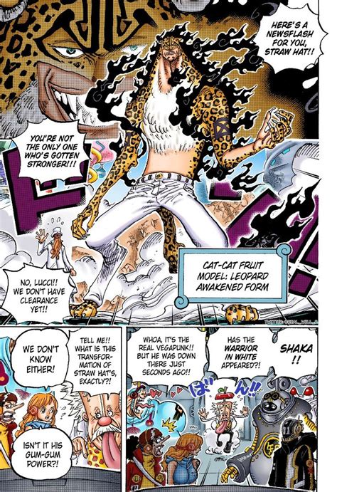 Rob Lucci Awakened Form In 2023 One Piece Manga Wolverine Comic Manga