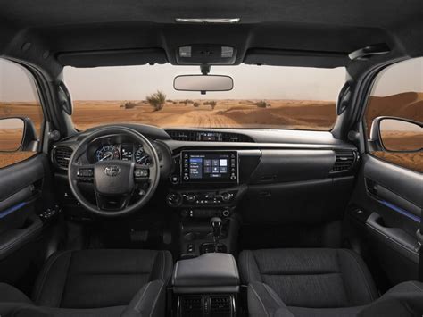 This is technically the second facelift for the hilux, and it's available in five variants, starting new face aside, the 2021 hilux gets significantly better kit, better fuel efficiency and cheaper servicing costs. 2021 Toyota Hilux Adventure arrives in UAE | AutoDrift.ae