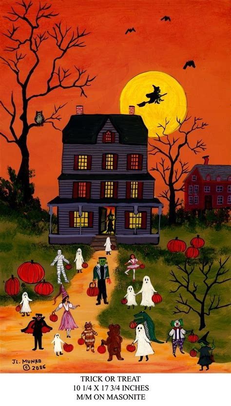 Vintage Halloween Art With Images Halloween Artwork Vintage
