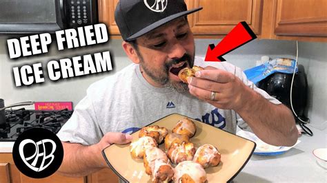Deep Fried Ice Cream The Easy Way Cook With Me Desserts Fried Ice