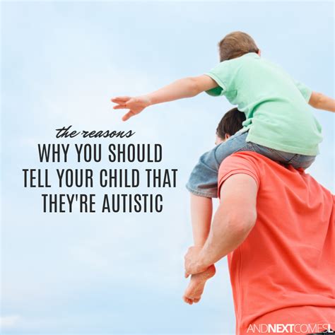 8 Reasons Why You Should Tell Your Child That Theyre Autistic And