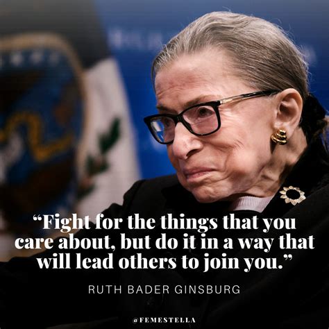 What We Owe Ruth Bader Ginsburg Femestella Good Vibes Quotes