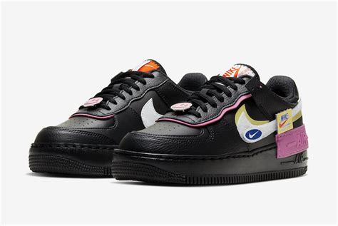 Adding to foot locker's 'fresh perspective' collection, we have the nike air force 1 shadow, inspired by the outdoors. Nike Air Force 1 Shadow Black Fuchsia CU4743-001 Release ...