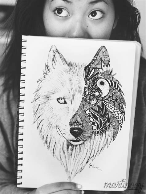 Martineerj Mandala Wolf Wolf Tattoos Tattoos