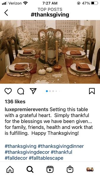 38 delicious thanksgiving social media posts hashtags and marketing ideas