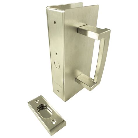 Onward Cl400 Cavity Sliders Magnetic Pocket Door Handle Passage Satin