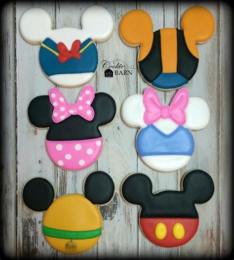 Mickey Mouse Clubhouse Decorated Cookies Mickey Mouse Cookies Minnie