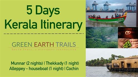 Kerala Tour Package Green Earth Trails Popular Kerala Itinerary 5