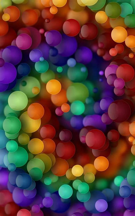 Pin By Wurthit On Wallpaper Phone Bubbles Wallpaper Rainbow