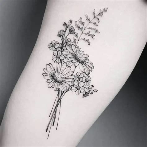 Small Delicate Floral Tattoo Information Ideas Brighter Craft
