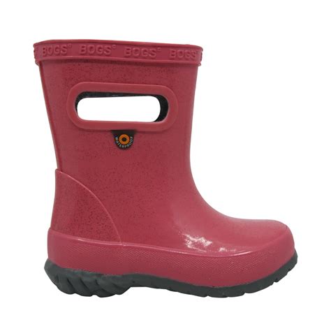 BOGS BOTTE DE PLUIE ROSE BRILLANT - Chaussures Pierre Roy Saint-Jean