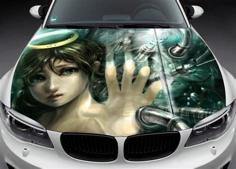 Car Hood Decal Vinyl Sticker Graphic Wrap Decal Truck Etsy