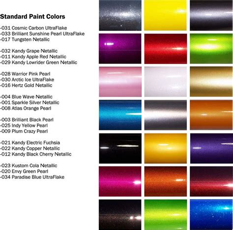 7 Best Images About Auto Paint Color Charts On Pinterest Cars Colors