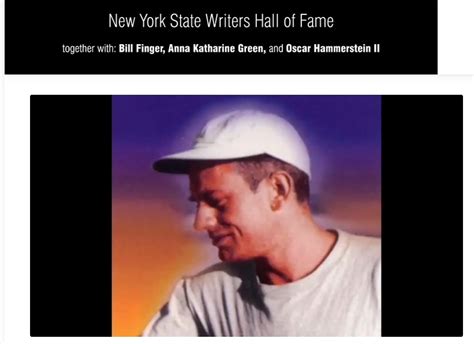 Noblemania Bill Finger Has Been Inducted Into New York State Writers